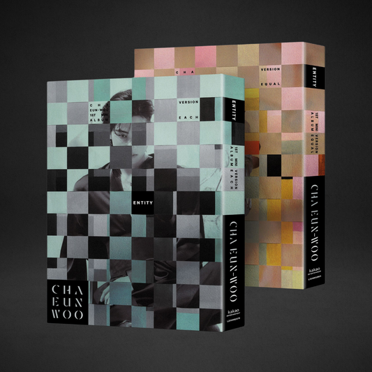 CHA EUNWOO | 1er Mini Album "ENTITY" | EACH / EQUAL Version