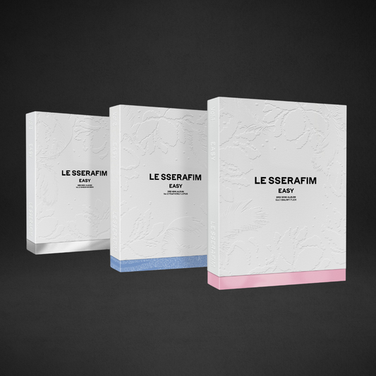 LE SSERAFIM - 3ème Mini Album "EASY" | Vol.1 / Vol.2 / Vol.3 Versions