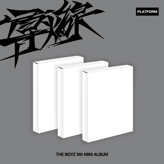 THE BOYZ - 9ème Mini Album "導火線 (도화선)" | Plateform Versions Aléatoire