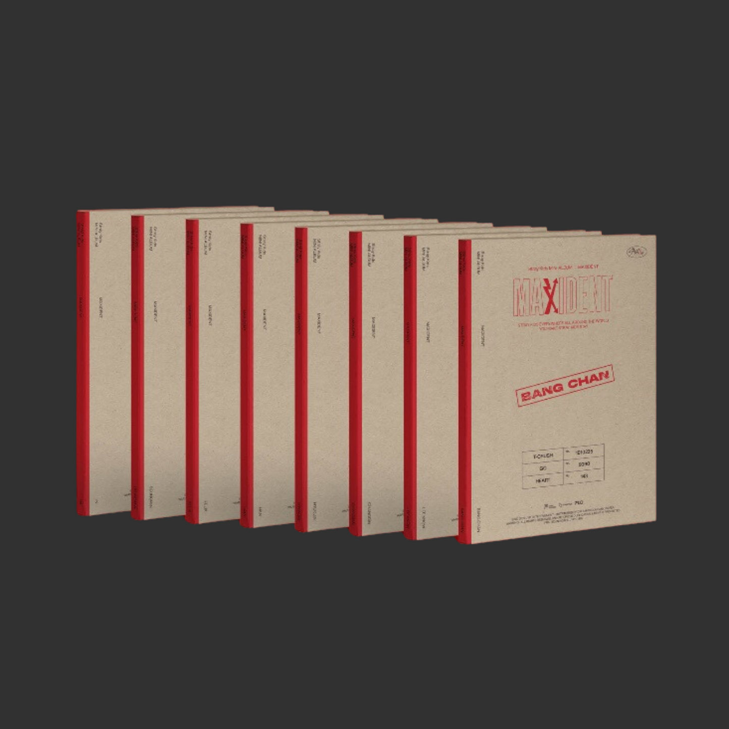 STRAY KIDS - 7ème Mini Album "MAXIDENT" ⎮ Case Version