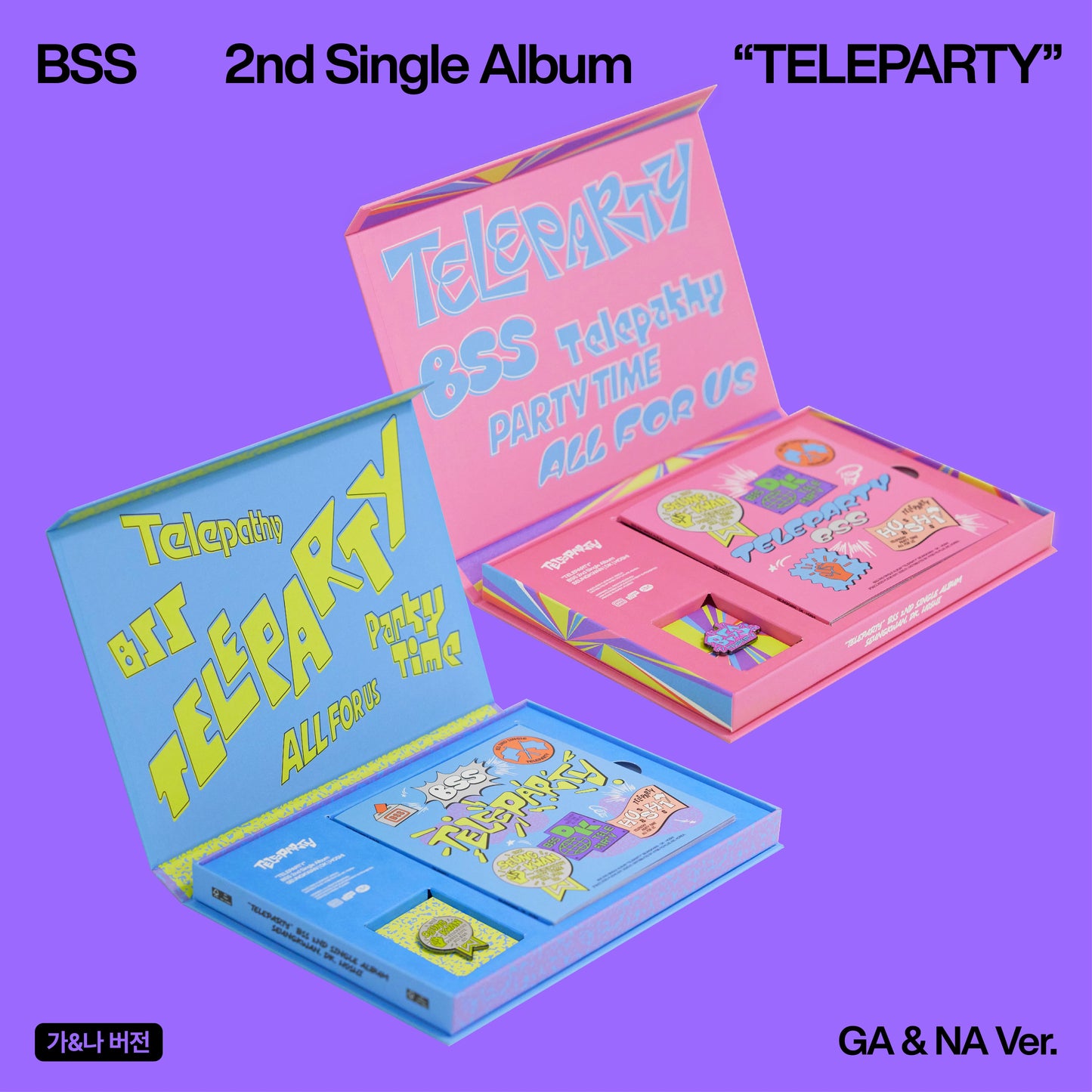 BSS - 2nd Single Album "TELEPARTY" | GA / NA Versions Aléatoires