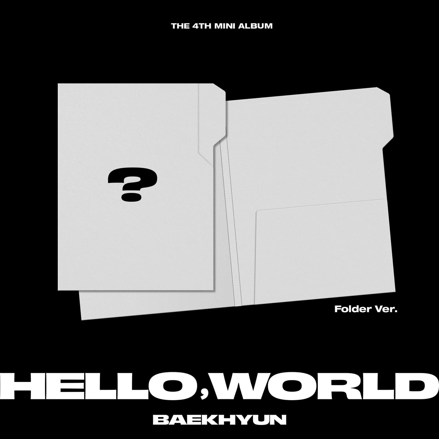 BAEKHYUN - 4ème Mini Album "Hello, World" | Poster Version