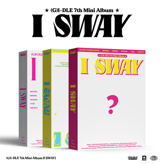 (G)I-DLE - 7ème Mini Album "I SWAY" | Wind / Wave / Beat Versions