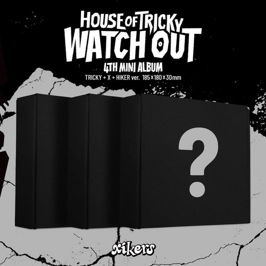 xikers - 4ème Mini Album "HOUSE OF TRICKY: WATCH OUT" | TRICKY / X / HIKER Versions