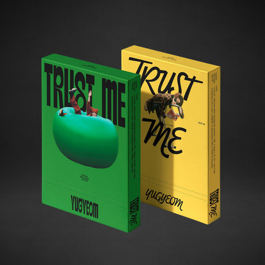 YUGYEOM - 1er Full Album "TRUST ME" | GREEN / YELLOW Version Aléatoire